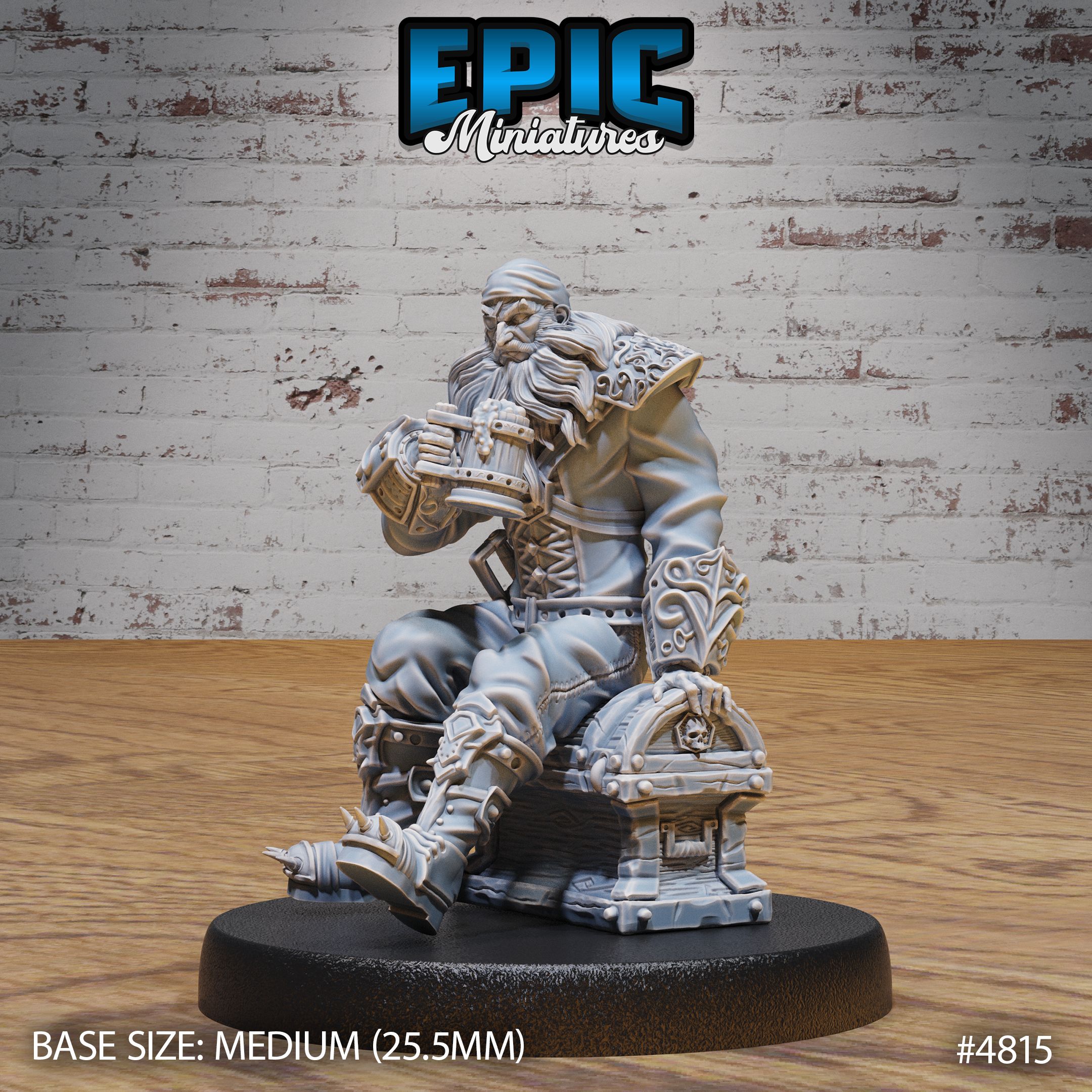 Pirate Captain Barbarossa Drink / Pirate Crew / Cursed Corsair Commander / Male Water Bandit / Ship Master / Sea Human / Underwater Fighter / Brave Warrior / Ocean Encounter